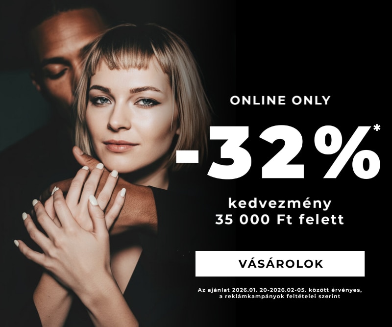 WK0426-2001-0502-OnlineOnly-V2-HU-800x667.png Online only divat akció: −32% kedvezmény 35 000 Ft feletti vásárlásra, elegáns női stílus.