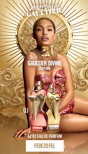 01-jpg-gaultier-divine-marionnaud-one-grid-medium-293x510.jpg Jean Paul Gaultier Divine Couture Eau de Parfum, ikonikus arany és rózsaszín üvegek.
