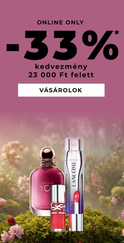 Online akció, 33% kedvezmény 23 000 Ft feletti vásárlás esetén, vásárolj most.