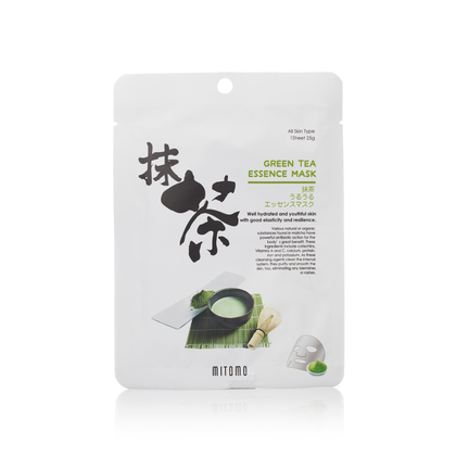 25 G MITOMO Green Tea Essence Mitomo Green Tea Essence Maszk  1 of 1 