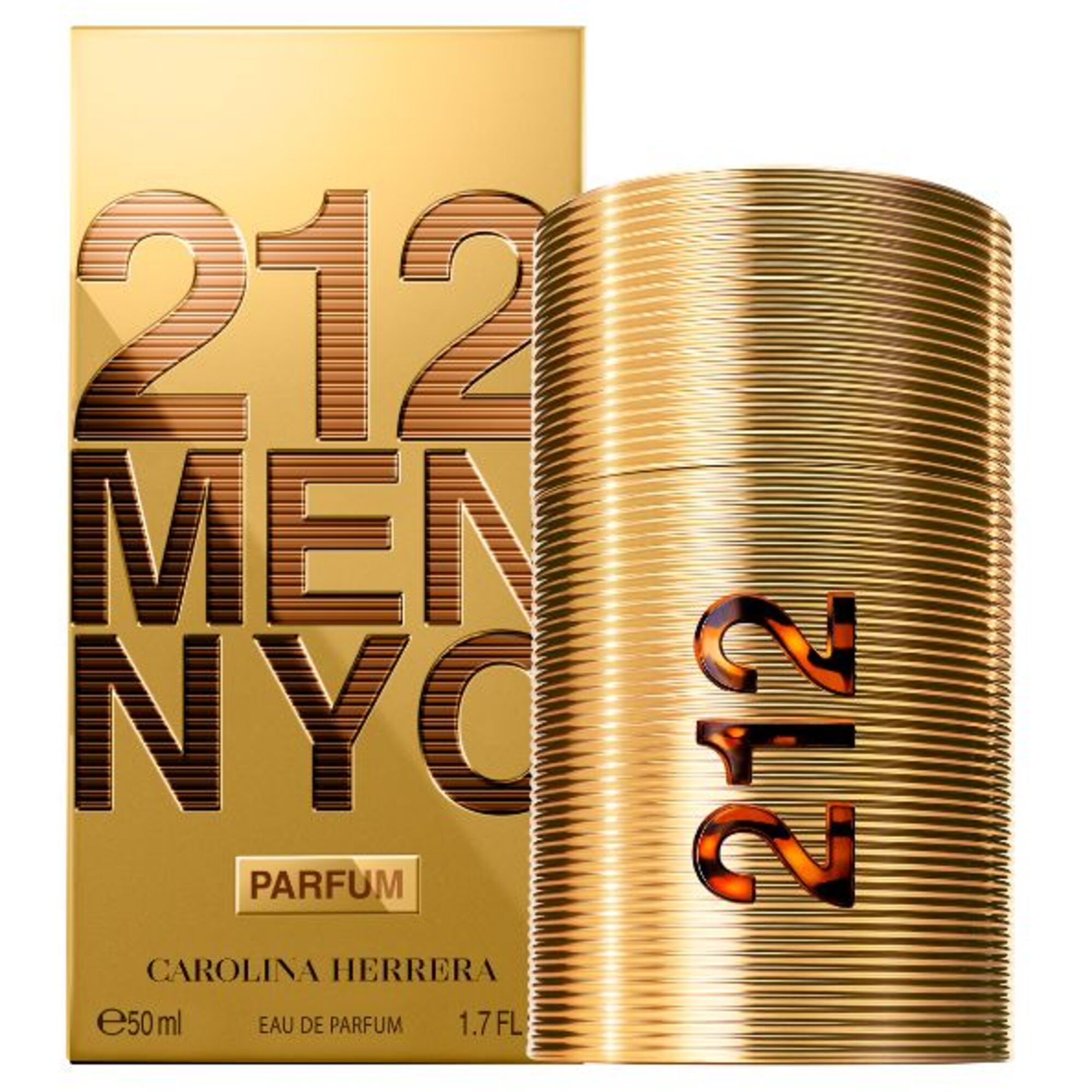 50 ML Carolina Herrera 212 Men 212 Men NYC Parfum Eau de Parfum  1 of 2 