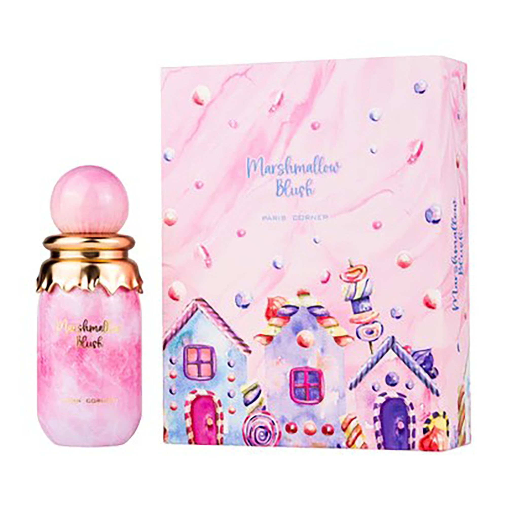 100 ML Paris Corner Marshmallow Blush Marshmallow Blush Unisex Eau de Parfum 1 of 4