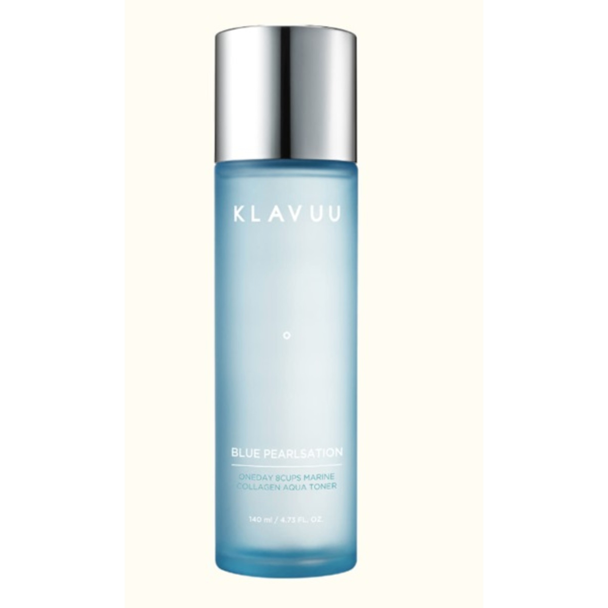 140 ML Klavuu Blue Pearlsation One Day 8 Cups Marine Collagen Aqua Tonik 1 of 1
