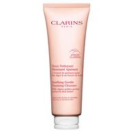 125 ML CLARINS Soothing Gentle Foaming Cleanser Bőrnyugtató Habzó Arclemosó  1 of 2 