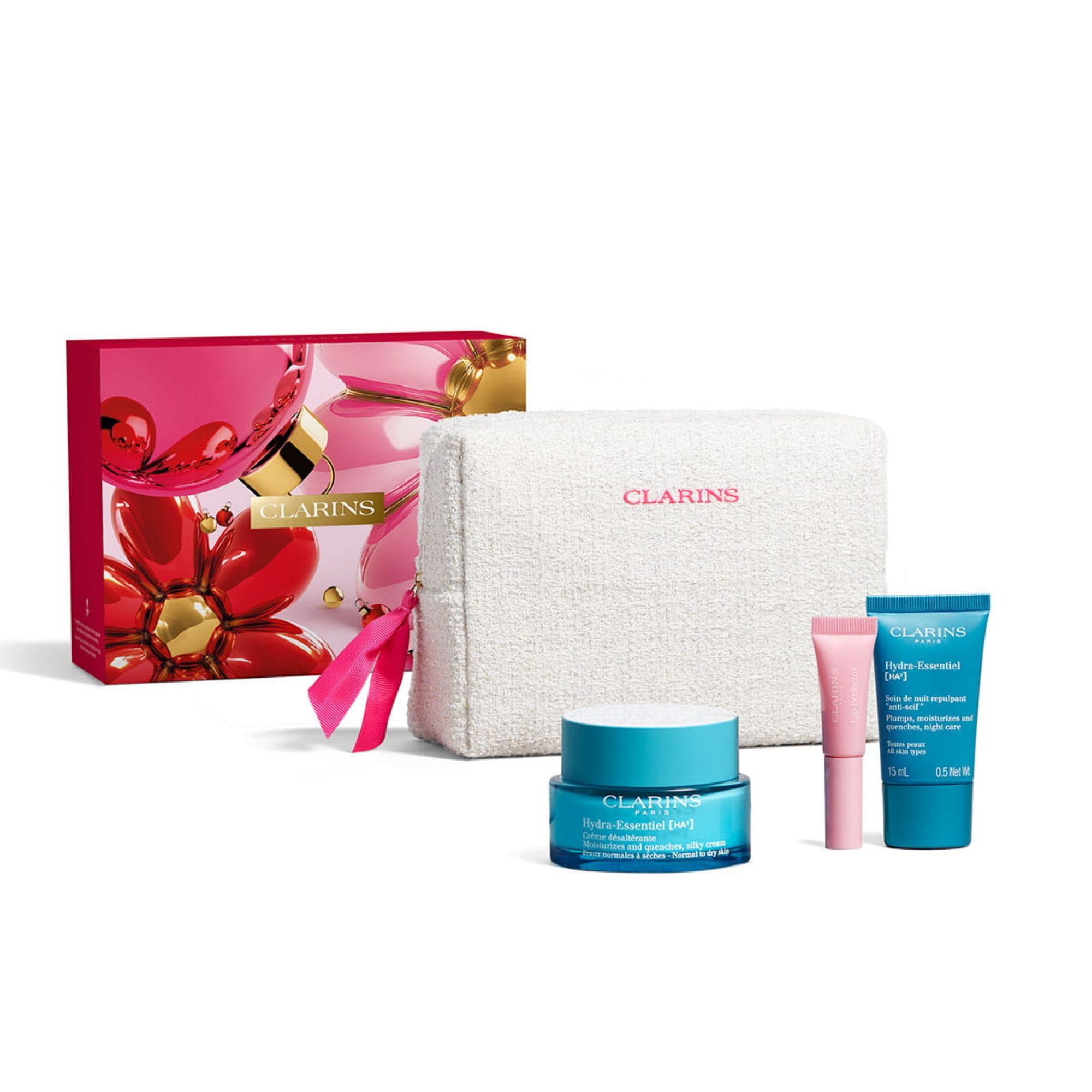 50+15+5 ML CLARINS Hydra-Essentiel Szett Hydra-Essentiel Routine 1 of 3 Szett Hydra-Essentiel Routine