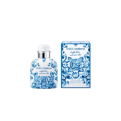 75 ML DOLCE GABBANA  LIGHT BLUE SUMMER VIBES POUR HOMME EAU DE TOILETTE  1 of 2 