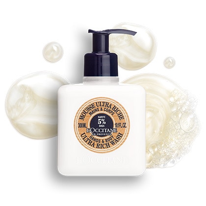 300 ML L Occitane Shea Shea Butter Ultra Riche Tusfürdő  1 of 2 