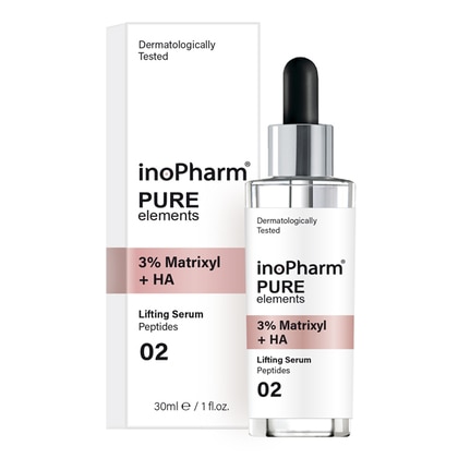 30 ML InoPharm Pure Elements Face Serum 3 Matrixyl 3 Hyaluronic Acid Arcápoló szérum  1 of 1 