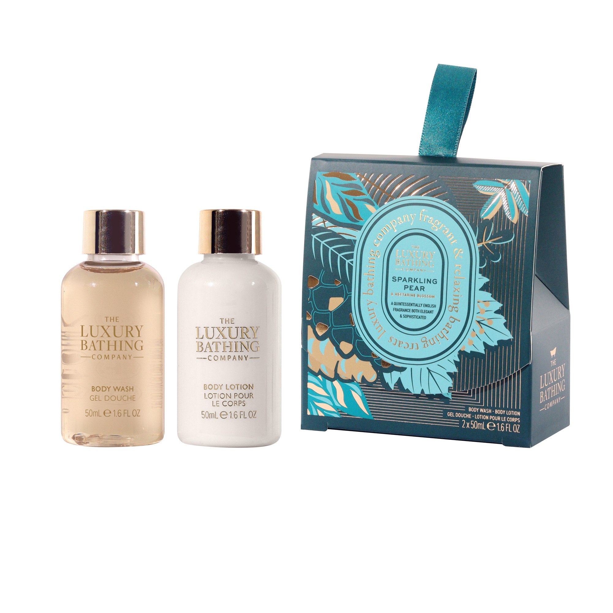 50+50 ML Grace Cole Luxury Bathing Ápolókészlet Mini Body Duo 1 of 2 Ápolókészlet Mini Body Duo