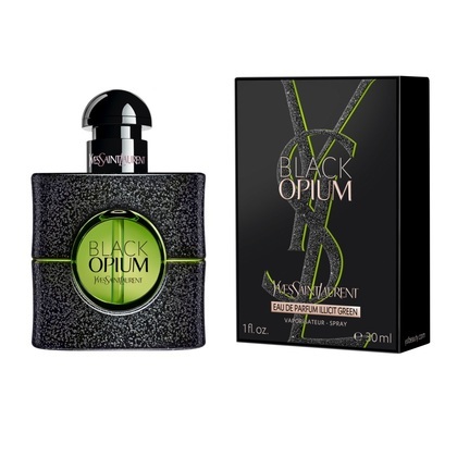 30 ML YVES SAINT LAURENT Black Opium Black Opium Illicit Green Eau de Parfum  1 of 3 