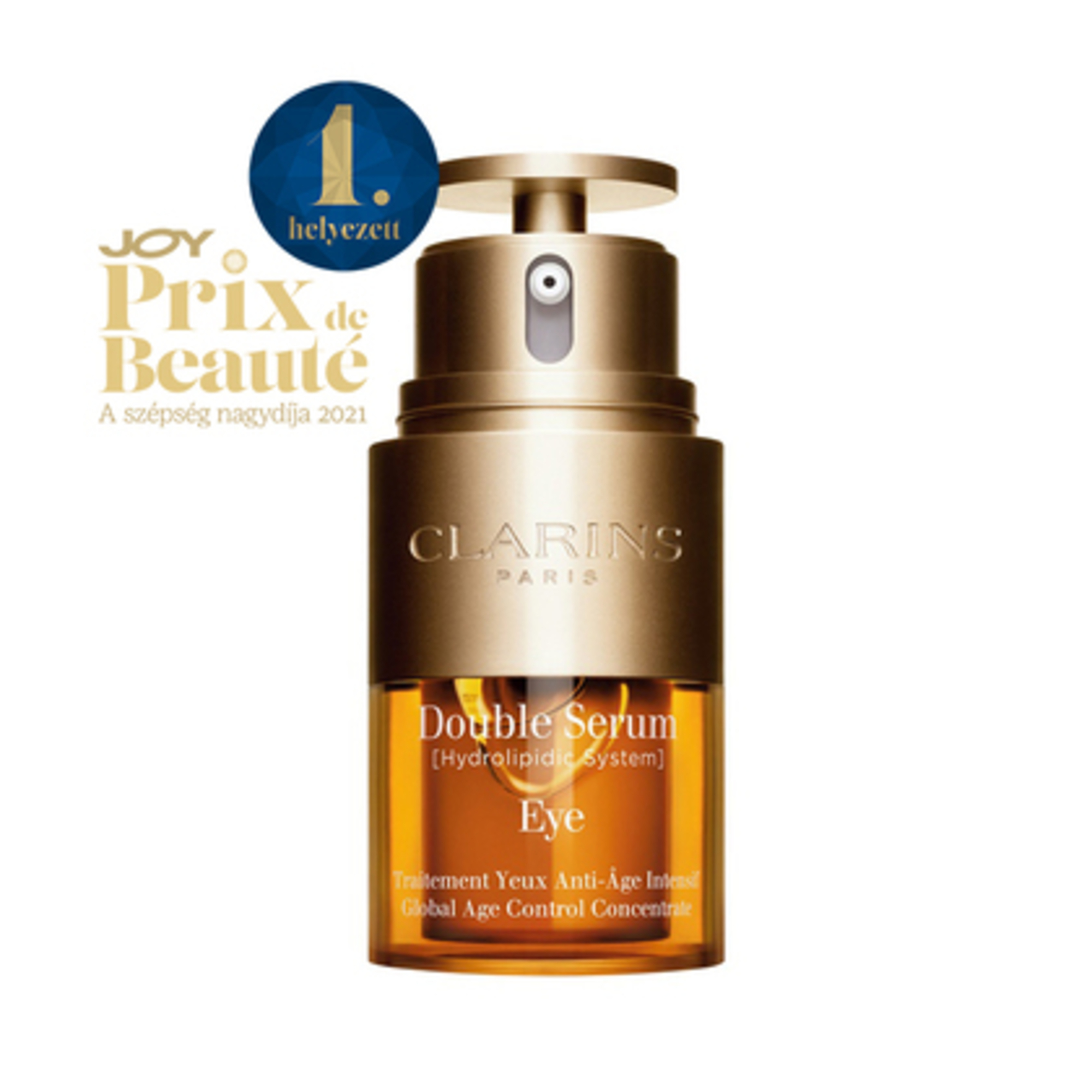 20 ML CLARINS Double Serum Double Serum Eye Szemkörnyékápoló koncentrátum  Double Serum Eye Szemkörnyékápoló koncentrátum