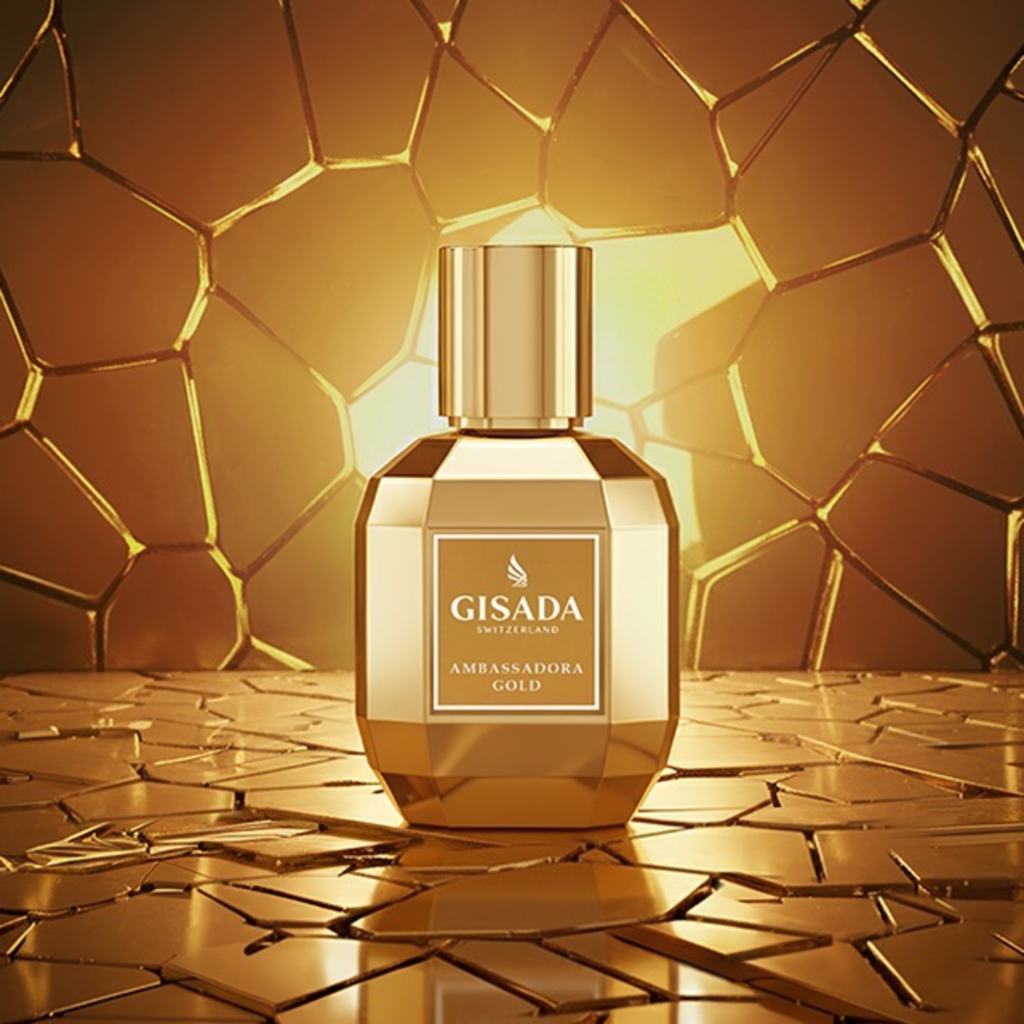 100 ML Gisada WOMEN Ambassadora Gold Eau de Parfum 1 of 4