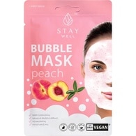 20 G STAY WELL SKIN-CARE Fátyolmaszk-Bubble Mask Peach  