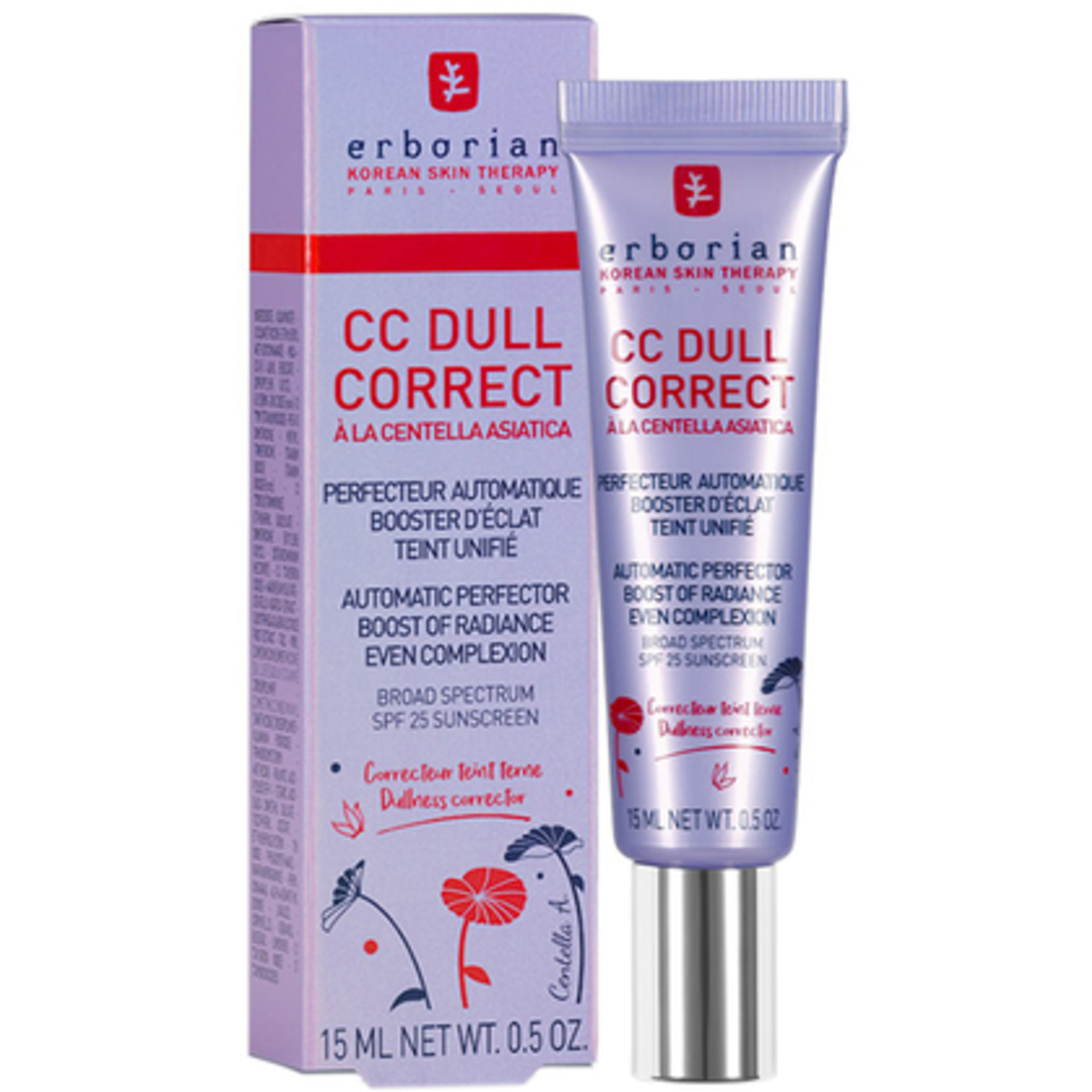 15 ML Erborian CC Dull Correct Korrektor  Korrektor