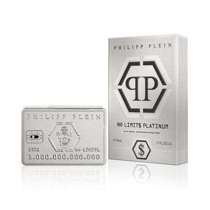 50 ML Philipp Plein NO LIMITS PLATINUM NO LIMITS PLATINUM Eau de Parfum  1 of 4 