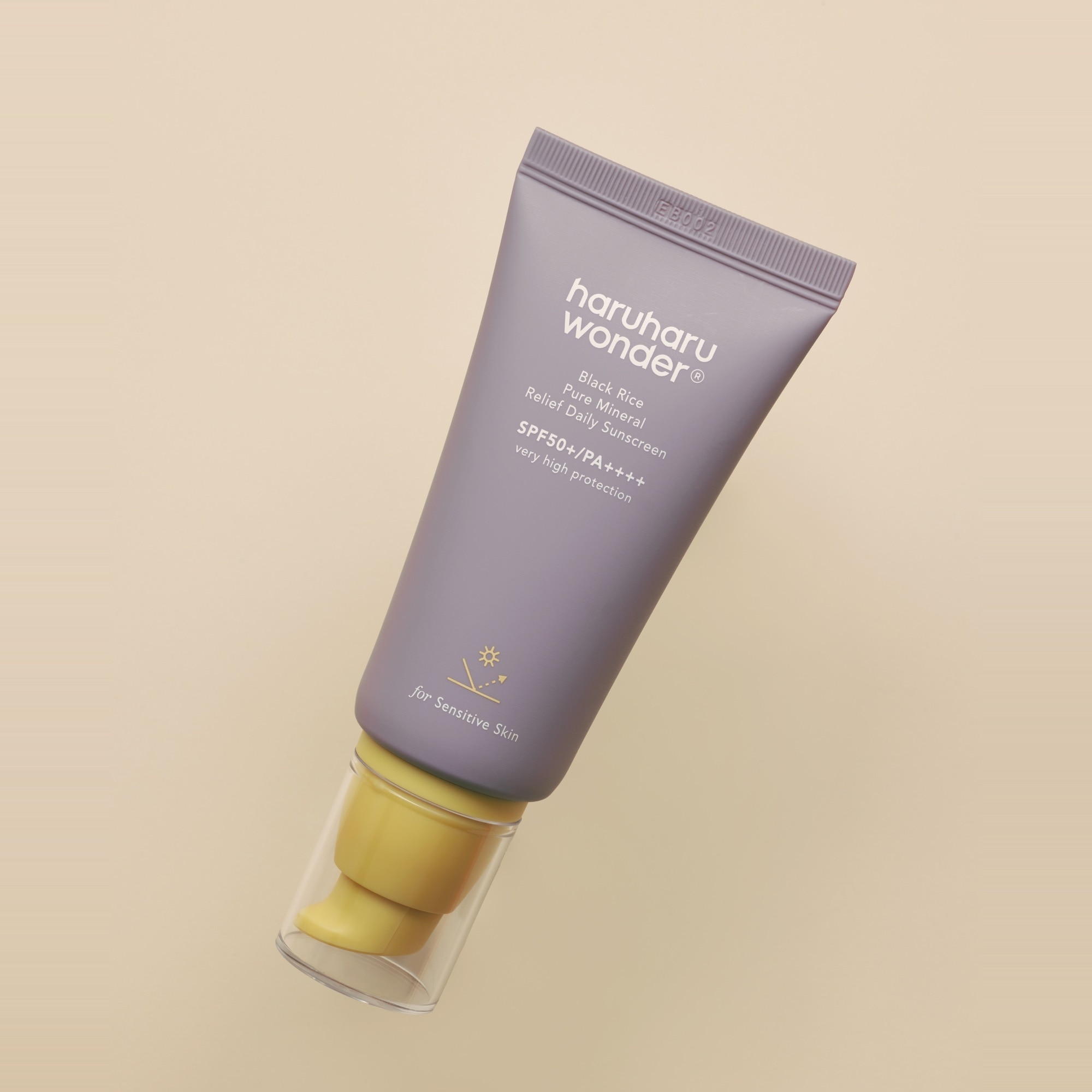 50 ML HARUHARU WONDER Black Rice Naptej Black Rice PureMineral Daily Sunscreen SPF50 1 of 2