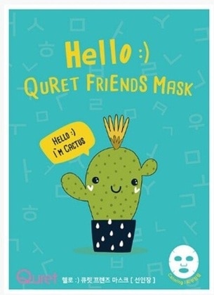 25 GR QURET Mascarillas Hello Friends Mascarillas Hello Friends Cactus Arcmaszk  1 of 1 