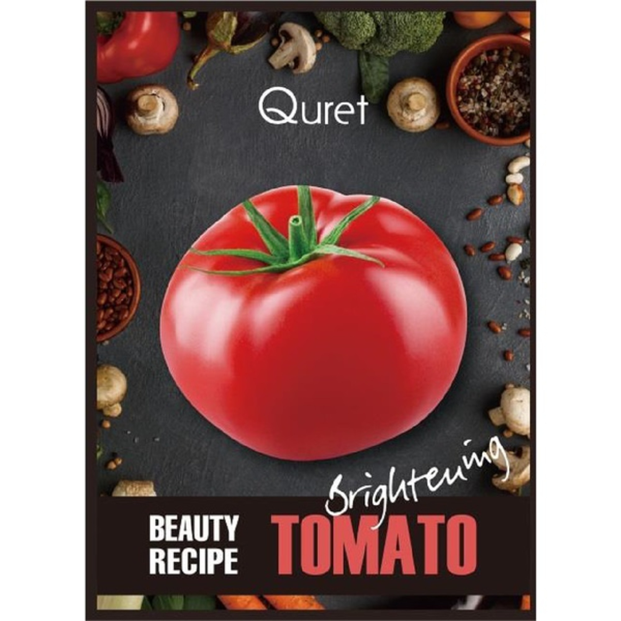 25 GR QURET Beauty Recipe Beauty Recipe Tomato Arcmaszk 1 of 1