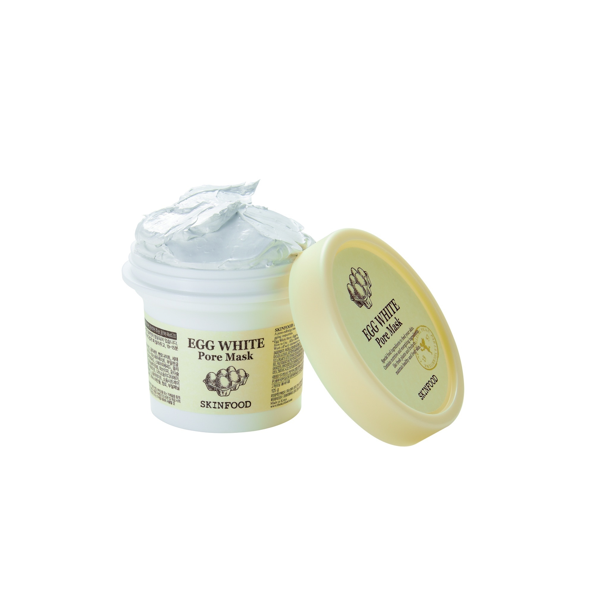 120 ML SKINFOOD Egg White Arcmaszk Egg White Pore 3 of 3 Arcmaszk Egg White Pore