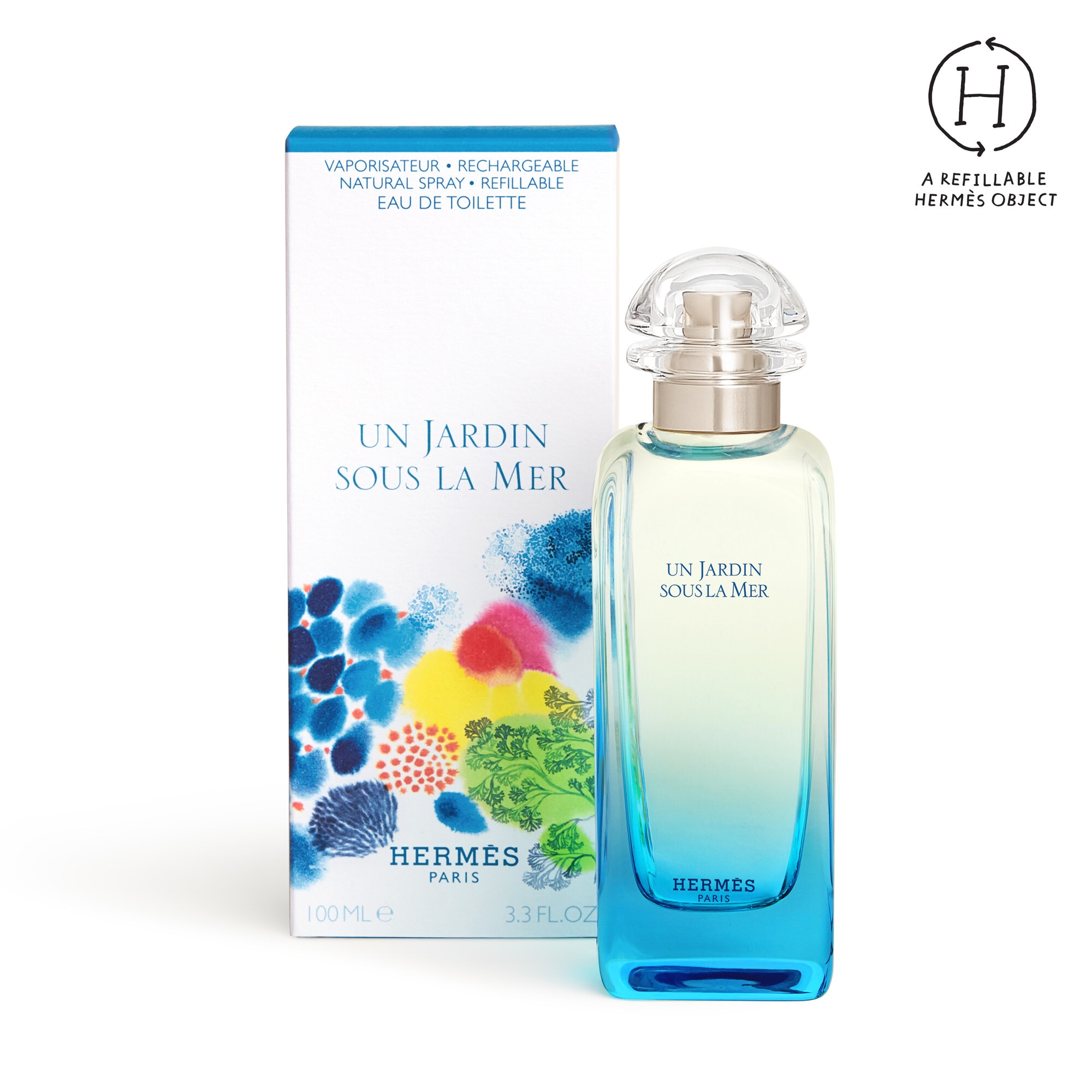 100 ML Hermès Un Jardin Sous la Mer Eau de Toilette  1 of 6 