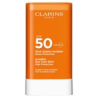 17 GR CLARINS SUNCARE Invisible Stick SPF 50 Napozó stift  1 of 2 