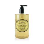 500 ML SOMERSET Ginger&Lime Somerset Naturally European Gyomber & Lime Folyekony Szappan  1 of 1 Somerset Naturally European Gyomber & Lime Folyekony Szappan