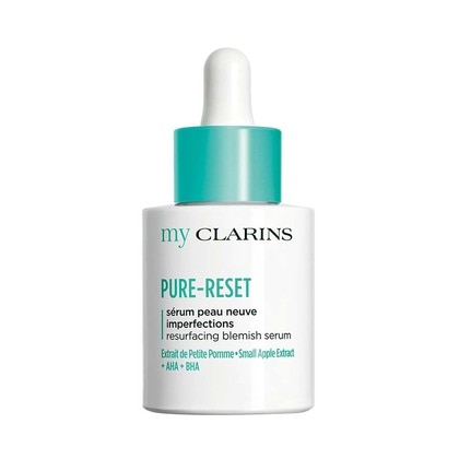 30 ML CLARINS My Clarins My Clarins PURE-RESET Resurfacing Blemish Szérum  1 of 2 