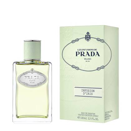 100 ML PRADA LES INFUSION Les Infusion De Iris Eau De Parfum  1 of 2 