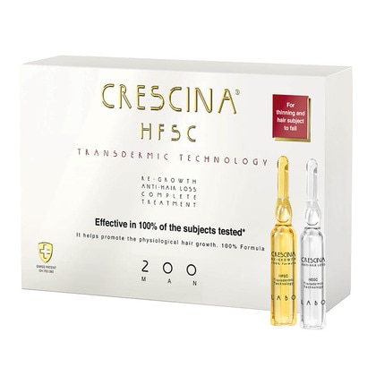 70 ML LABO SUISSE Crescina Transdermic Complete Treatment 200 haj újranövekedést serkentő és hajhullás elleni kezelés férfiaknak  1 of 3 