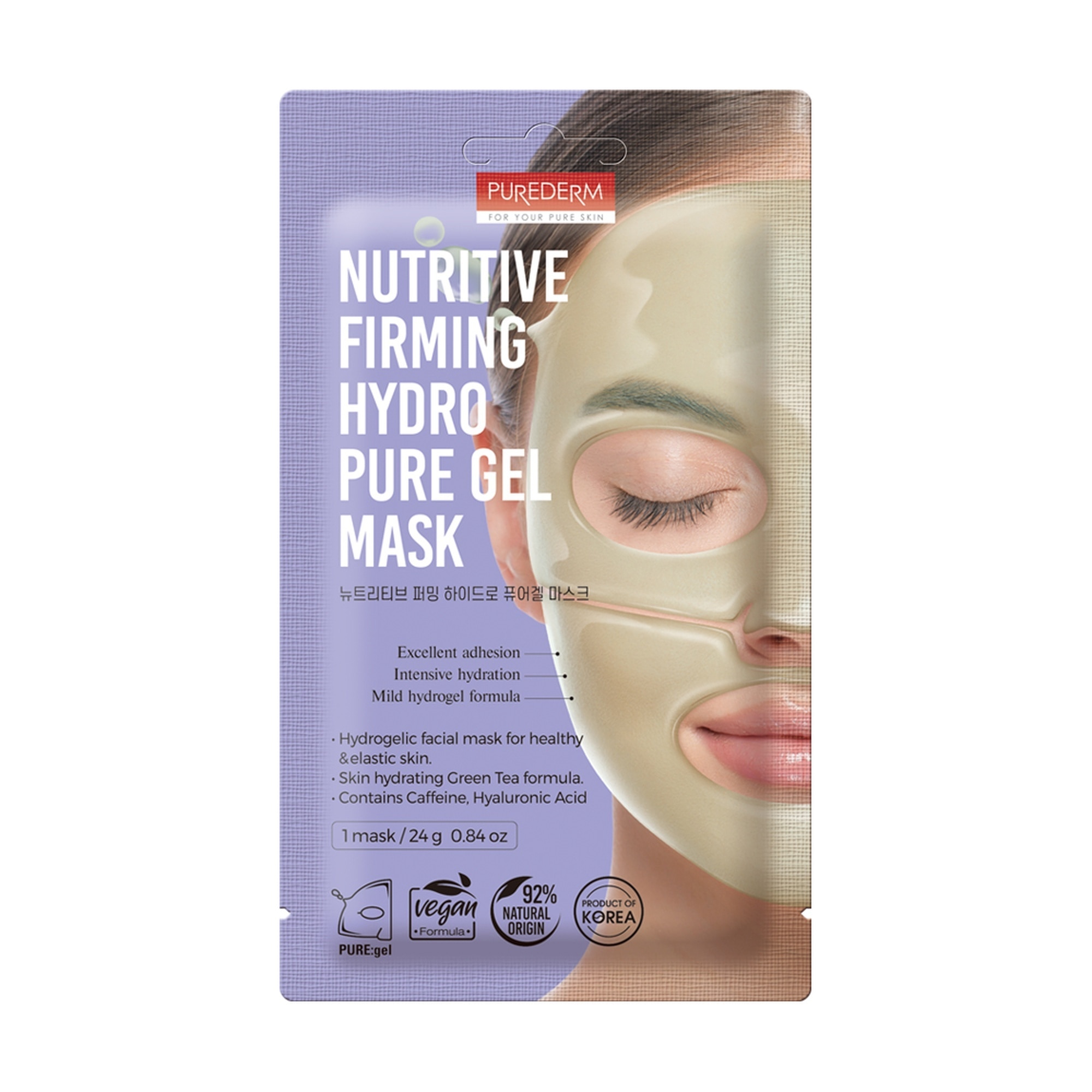 24 G PUREDERM MASK Arcmaszk-Nutritive Firming Hydro Pure Gel 1 of 2
