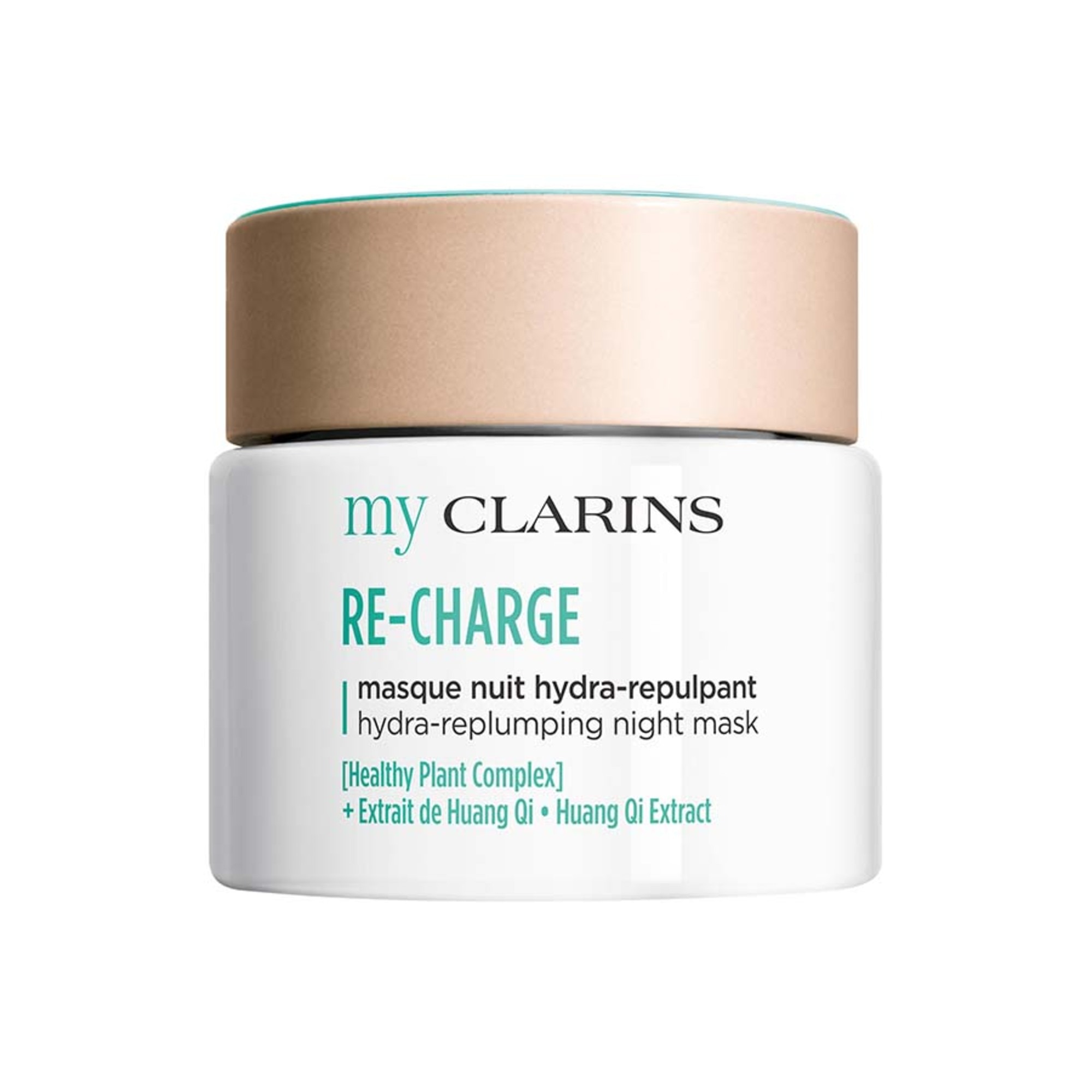 50 ML CLARINS My Clarins My Clarins RE-CHARGE Hydra-Replumping Éjszakai arcmaszk 1 of 2