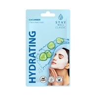 20 G STAY WELL SKIN-CARE Fátyolmaszk-Cucumber Hydrating  