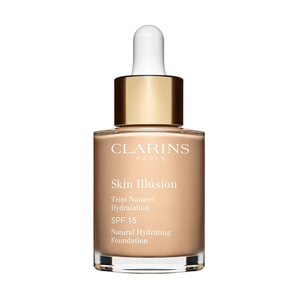  CLARINS SKIN ILLUSION Skin Illusion Folyékony Alapozó SPF15  1 of 3 