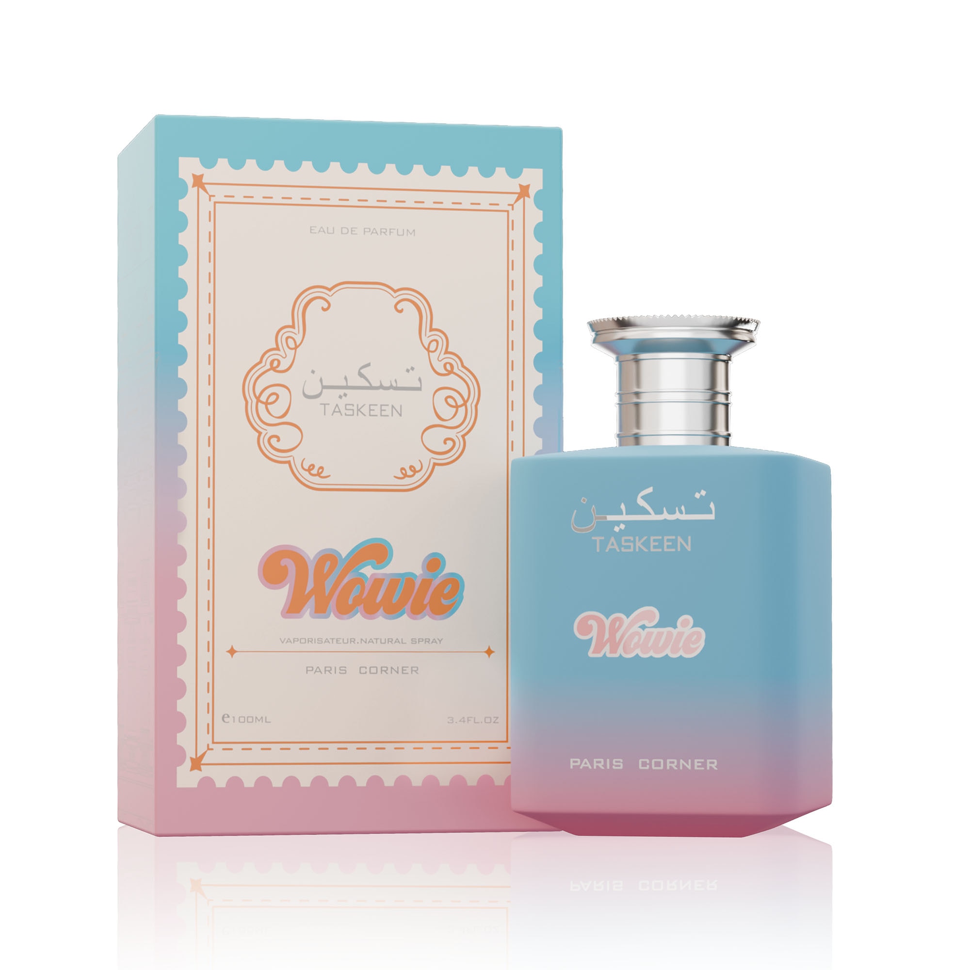 100 ML Paris Corner Taskeen Wowie Taskeen Wowie Eau de Parfum  1 of 3 