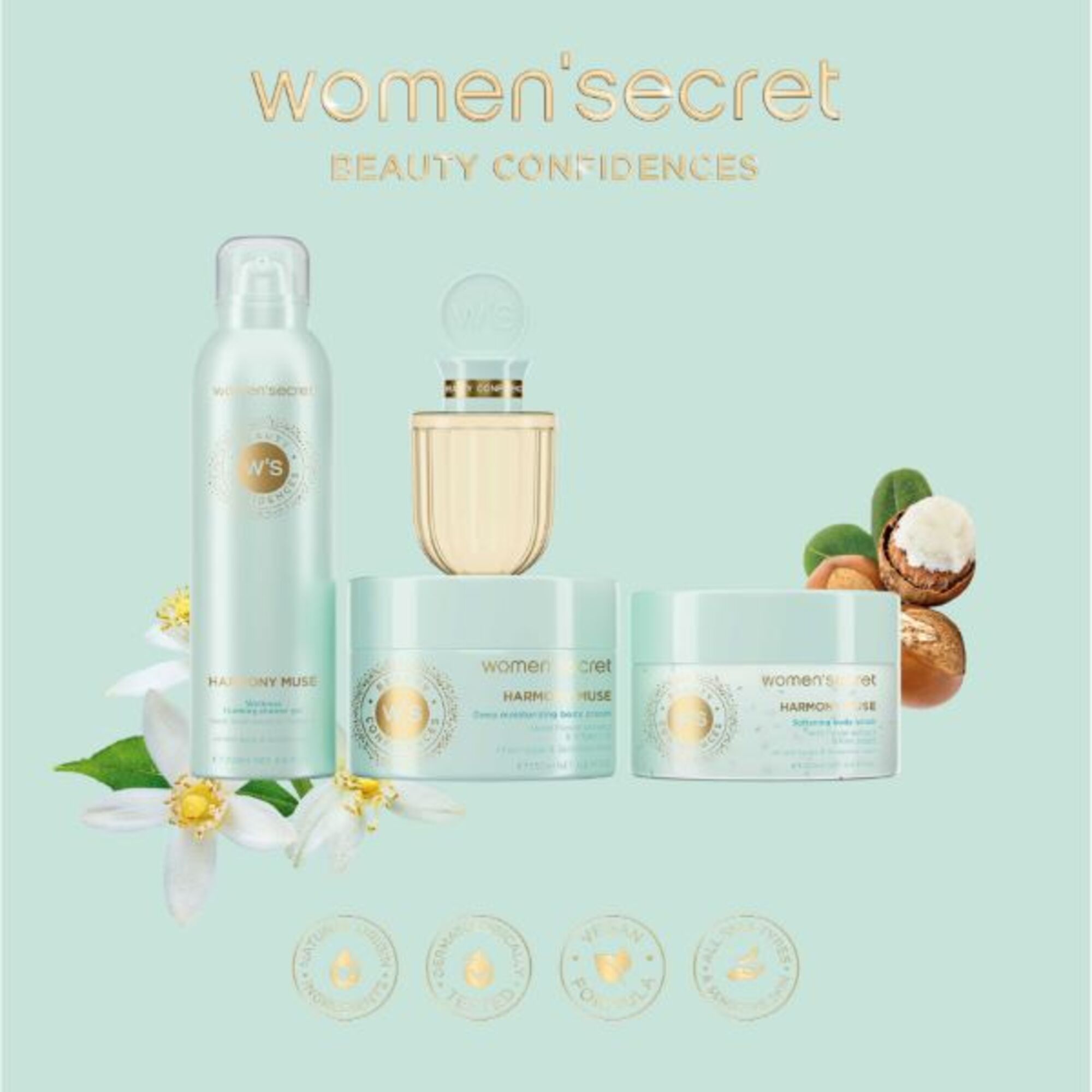 250 ML WOMENS SECRET Harmony Muse Harmony Muse Testápoló krém 3 of 3 Harmony Muse Testápoló krém