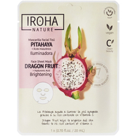  IROHA NATURE Brightening Face Brightening Face Sheet Mask Dragon Fruit Arcmaszk  1 of 2 