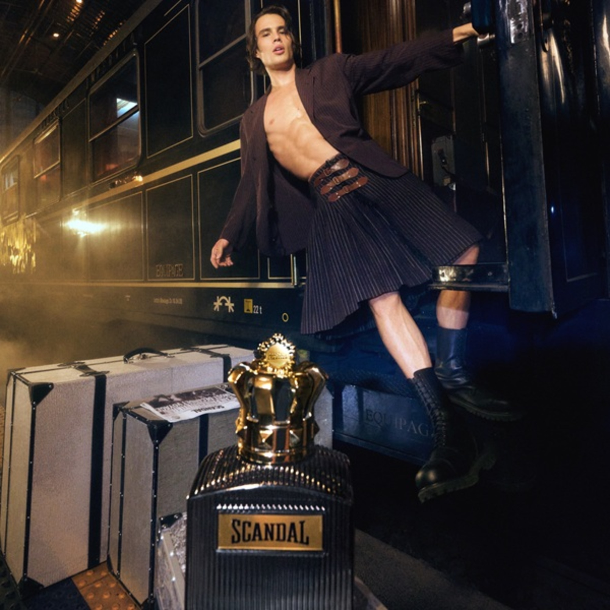 100 ML JEAN PAUL GAULTIER Scandal Pour Homme Scandal Pour Homme Intense Eau De Parfum Intense  1 of 6 