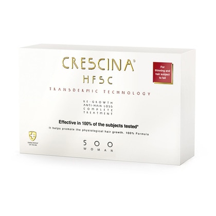 70 ML LABO SUISSE Crescina Transdermic Complete Treatment 500 haj újranövekedést serkentő és hajhullás elleni kezelés nőknek  1 of 3 