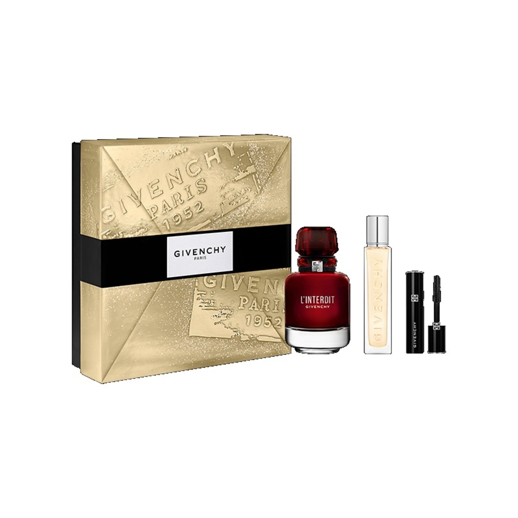 50+12.5+4 ML+G GIVENCHY L'Interdit Szett L'Interdit Rouge Eau de Parfum 1 of 3 Szett L'Interdit Rouge Eau de Parfum
