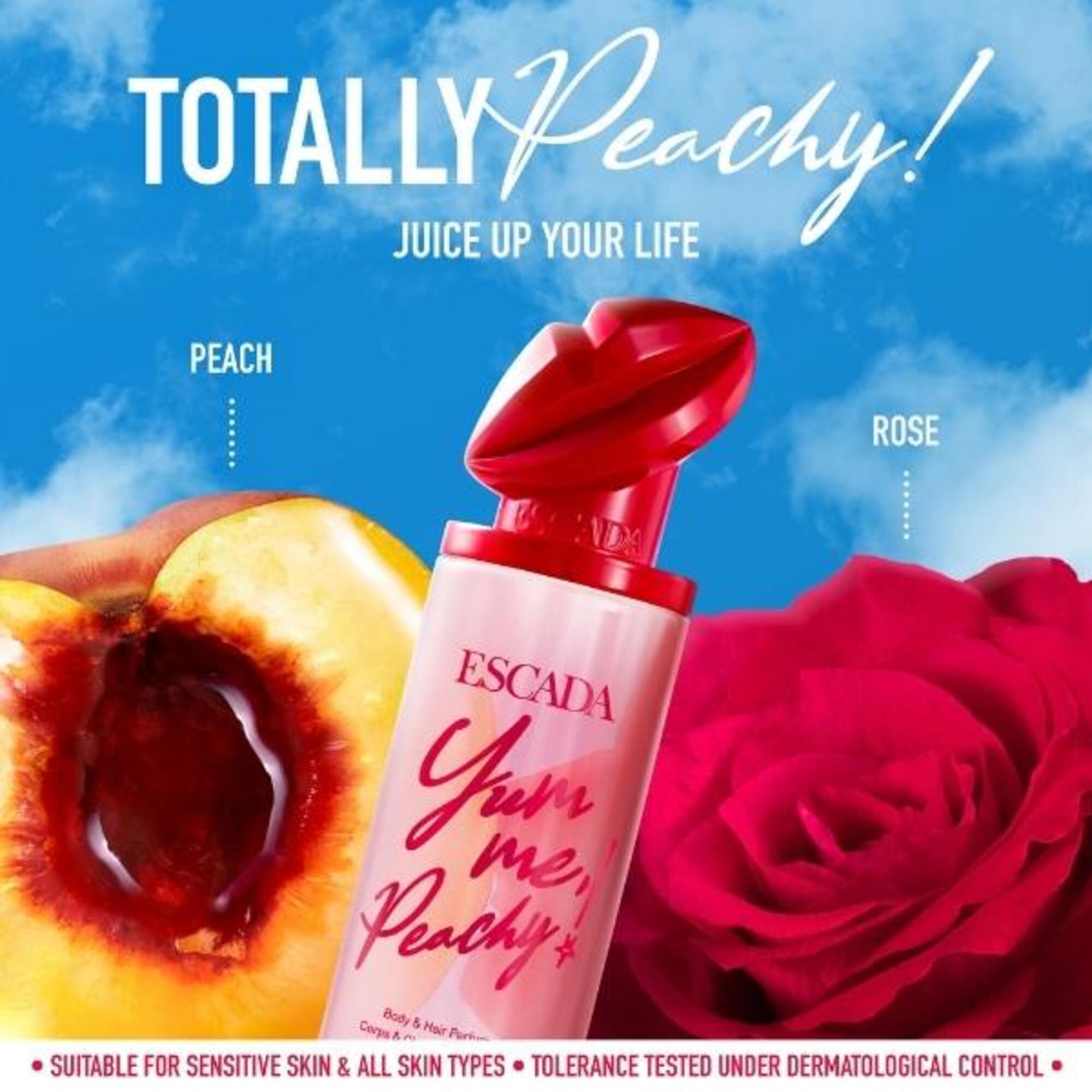 100 ML ESCADA Yum me Mist Yum me Peachy Body Mist 2 of 5 Yum me Peachy Body Mist