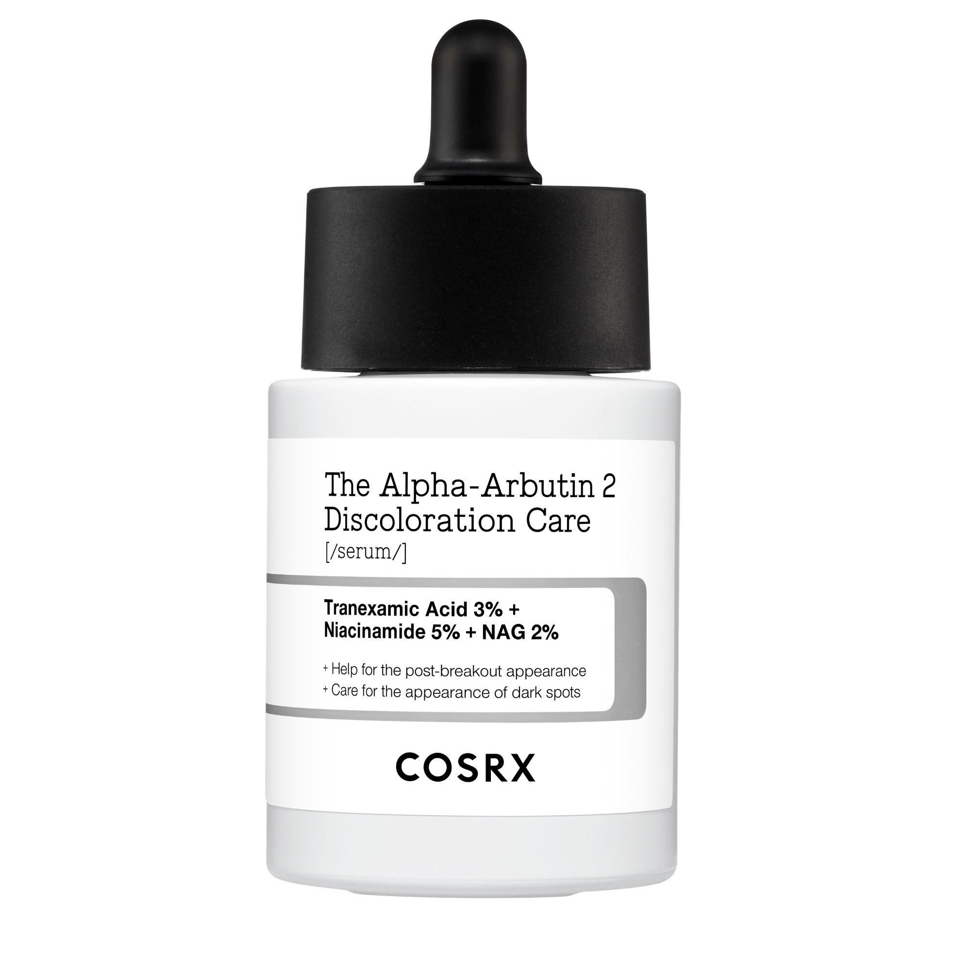 50 ML COSRX The Alpha-Arbutin Szérum The AlphaArbutin 2 Discoloration Care 1 of 3 Szérum The AlphaArbutin 2 Discoloration Care
