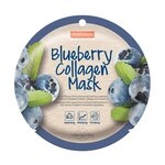 18 G PUREDERM MASK Fátyolmaszk-Blueberry Collagen 1 of 1 Fátyolmaszk-Blueberry Collagen