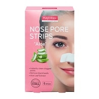 6 DARAB PUREDERM Nose Pore Strips Orrtisztító pórustapasz-Aloe  
