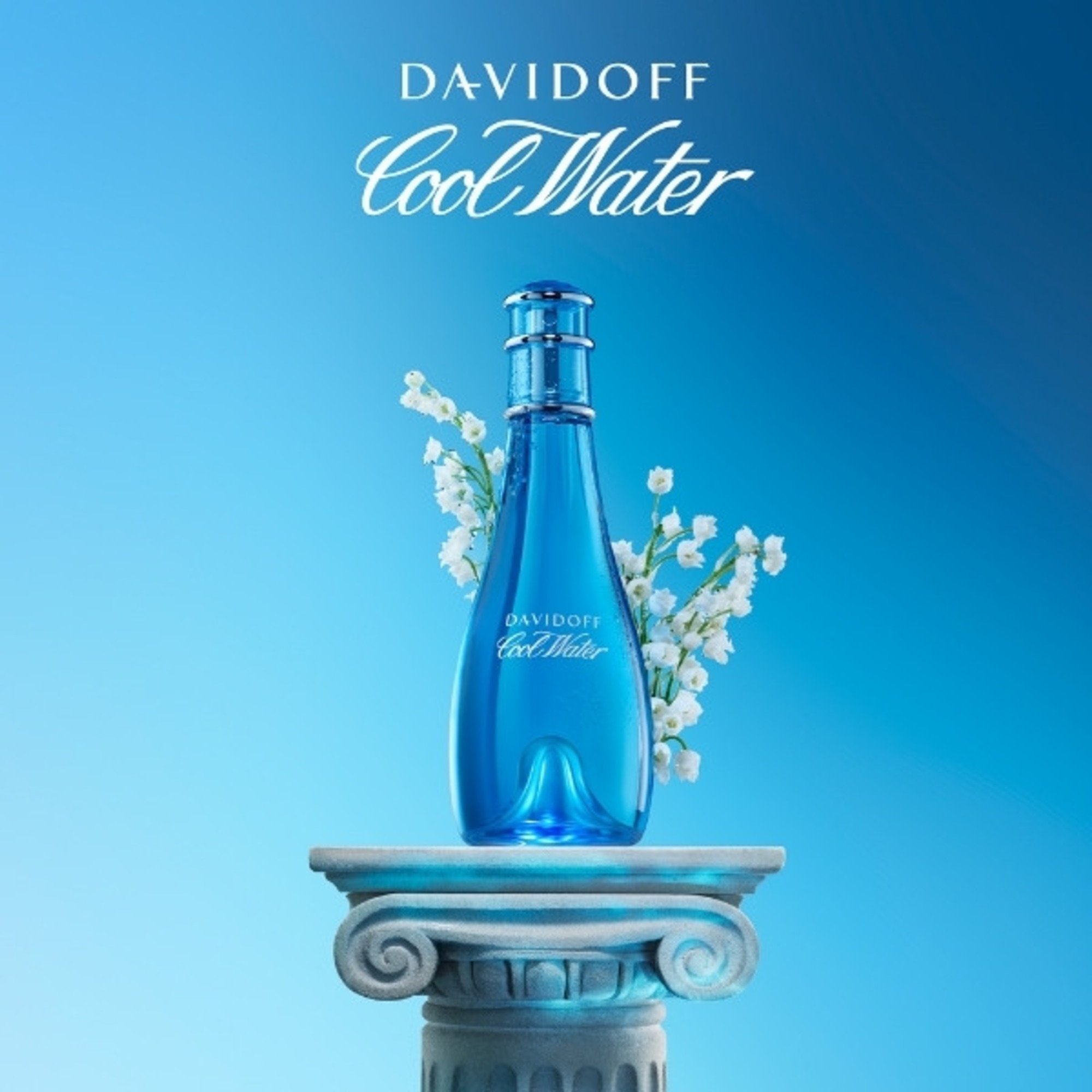 50 ML DAVIDOFF Cool Water Cool Water Woman Eau de Toilette 2 of 3 Cool Water Woman Eau de Toilette