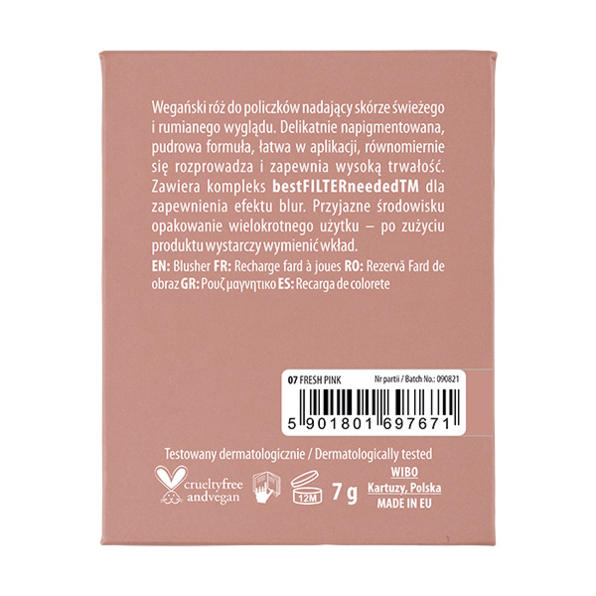 Touch of Color Blusher Pirosító