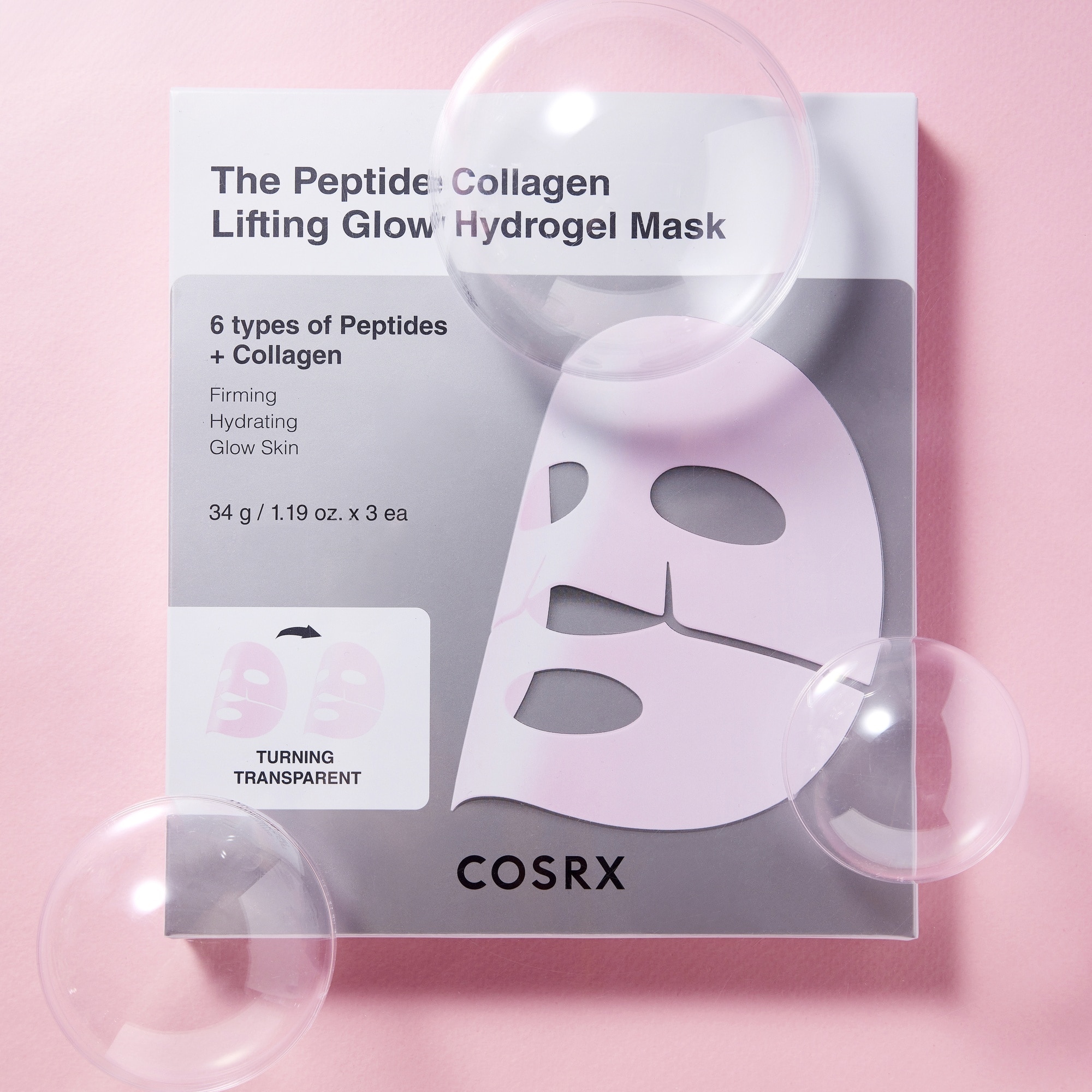 3 DARAB COSRX The Peptide Mask Collagen Lifting Hydrogel 2 of 5 Mask Collagen Lifting Hydrogel