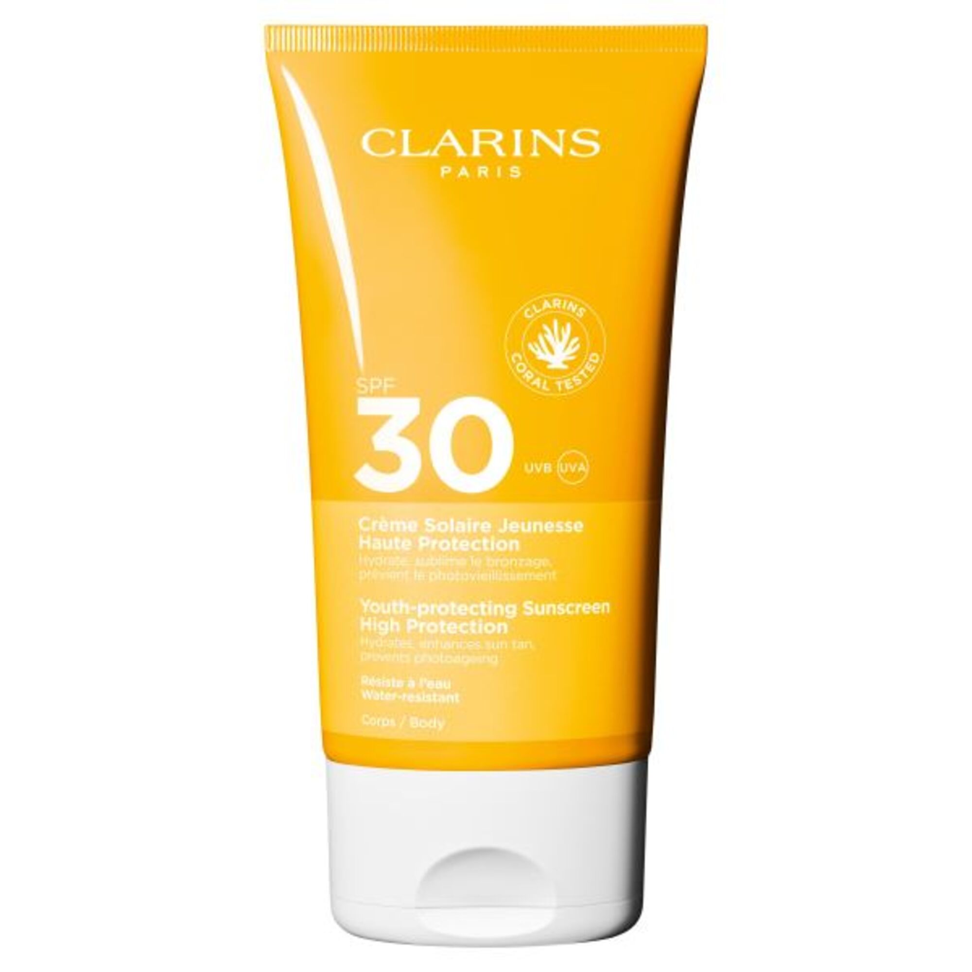 150 ML CLARINS SUNCARE Body Cream SPF 30 Body Napozókrém testre 1 of 3