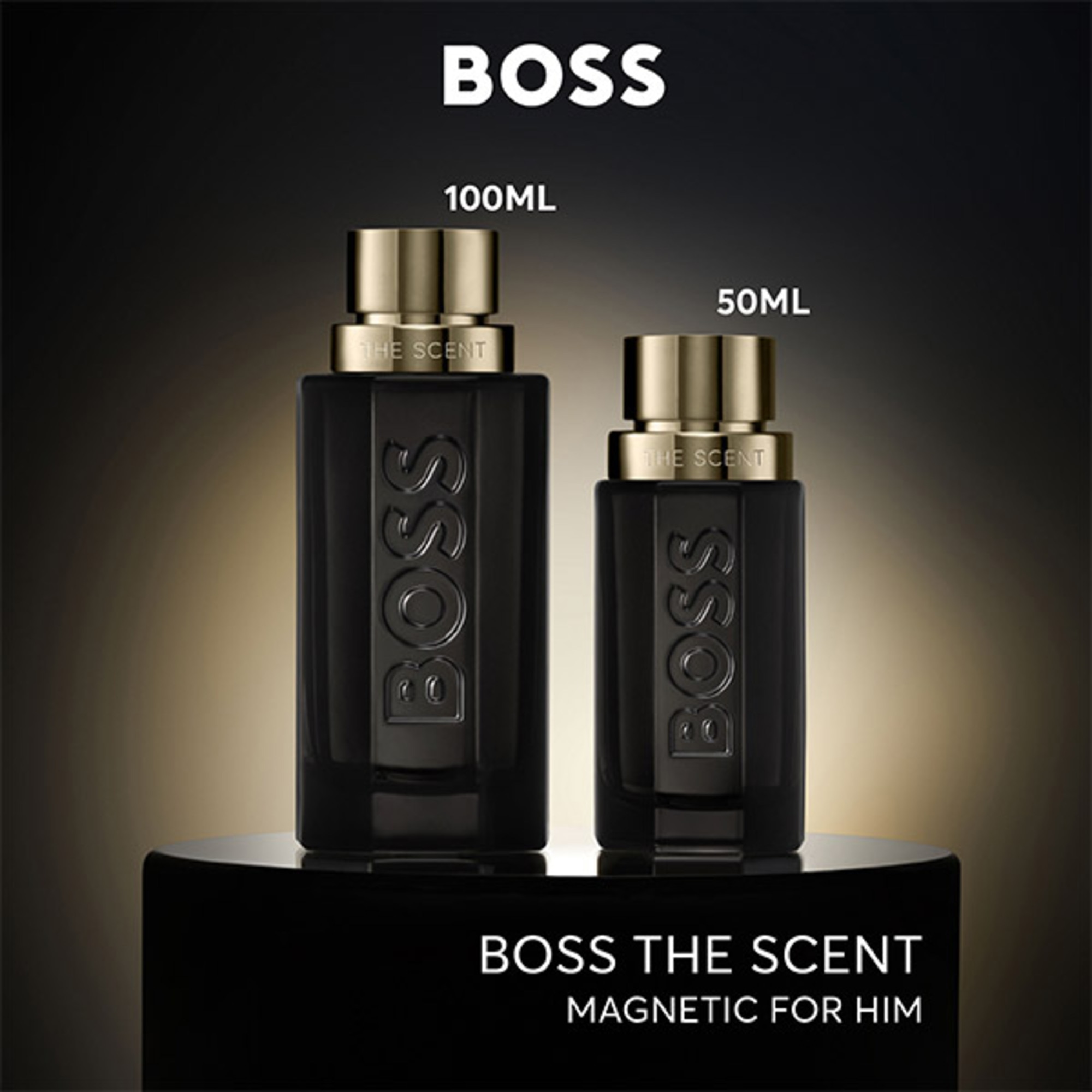 100 ML HUGO BOSS The Scent Magnetic The Scent Magnetic Eau de Parfum for Him  1 of 7 