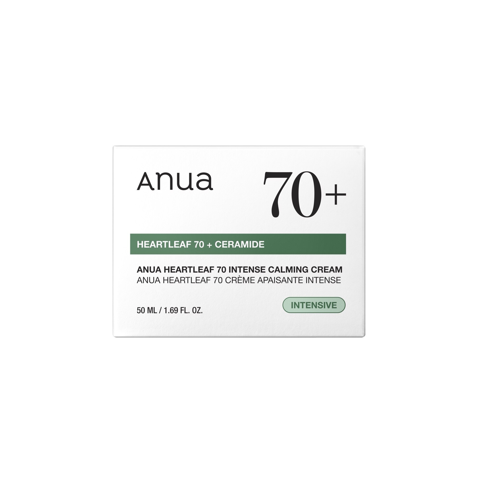 ANUA Heartleaf 70 Nyugtató arckrém Intense Calming 2 of 3 Nyugtató arckrém Intense Calming