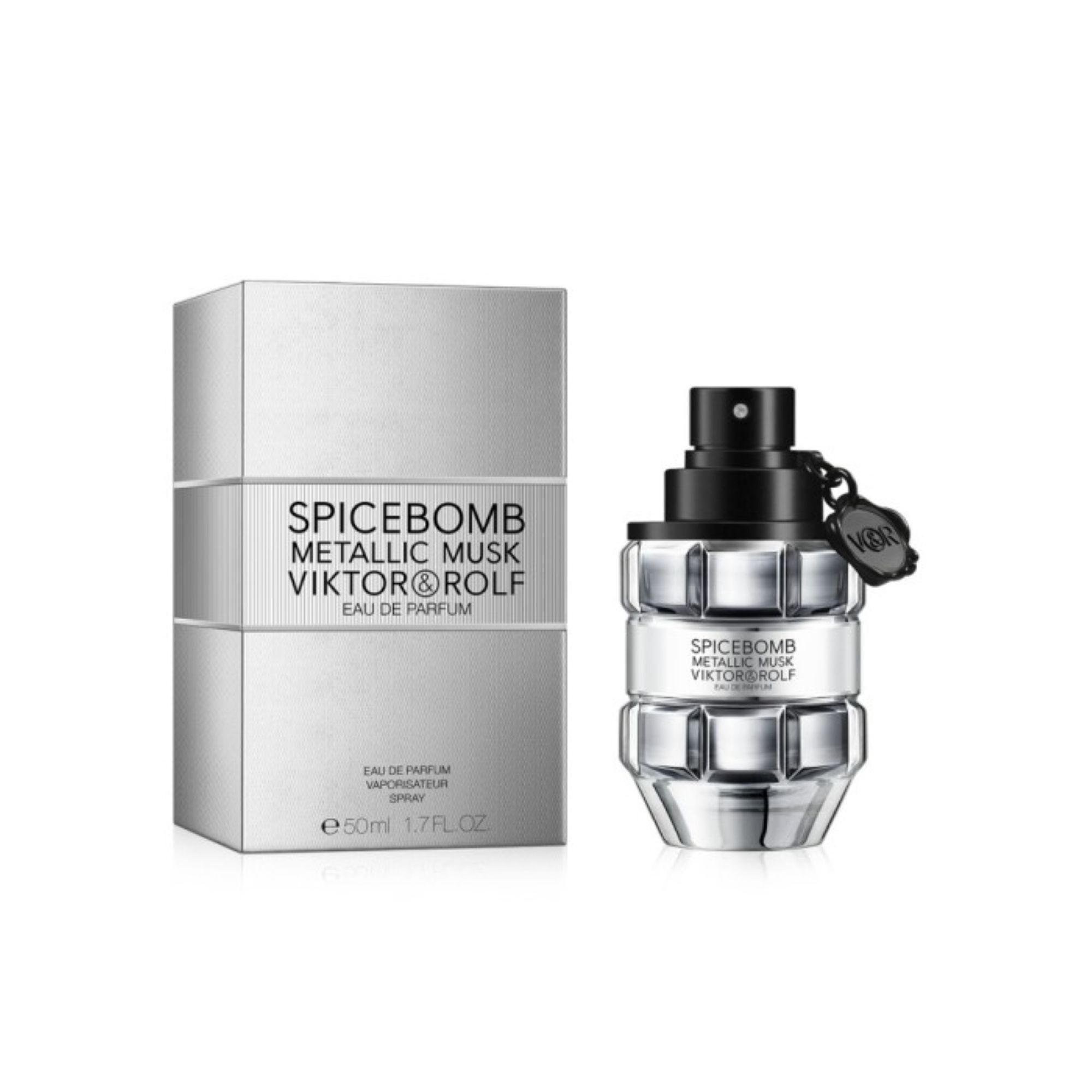 50 ML VIKTOR & ROLF  Spicebomb Spicebomb Metallic Musk Eau de Parfum  1 of 2 